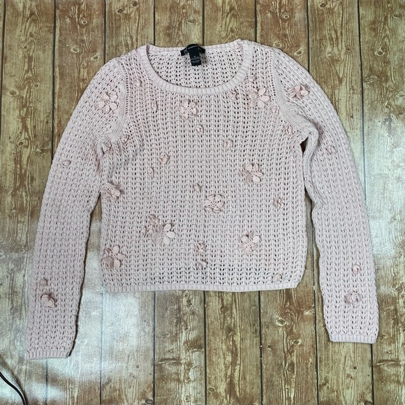 INC woman’s light pink sweater size M - Picture 1 of 10